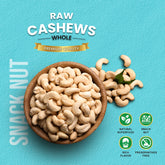 Raw Cashew Premium Whole Cashews